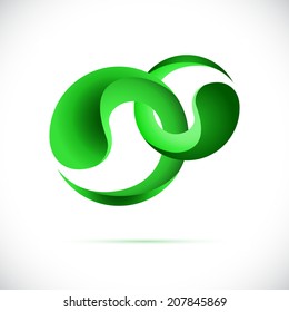 Sphere AbstTechnology circle icon. Sci-fi hitech futuristic style creative concept. 