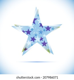 Sphere AbstTechnology star icon. Sci-fi hitech futuristic style creative concept. 