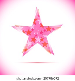 Sphere AbstTechnology star icon. Sci-fi hitech futuristic style creative concept. 