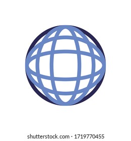 sphere browser globe isolated icon vector illustration design