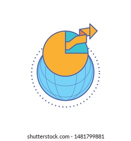 sphere browser with statistical graphics circular