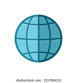 sphere browser tech isolated icon