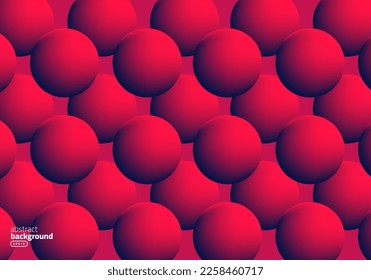 sphere bubble 3d texture gradient red valentine tone technology theme modern art background for advertisement banner,brochure,website landingpage, notebook cover vector eps.