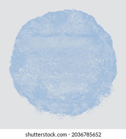The sphere consisting of points or circles. Abstract  composition with irregular dynamic particles. 3d vector illustration. 