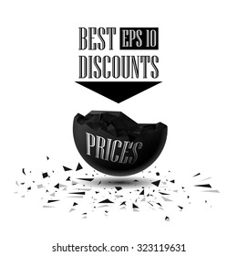 Sphere destroyed 3D best discounts, Prices
