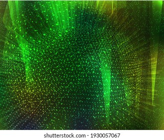 sphere digital abstract illustration vector background