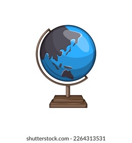 sphere globe cartoon. sphere globe sign. isolated symbol vector illustration