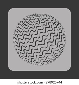sphere icon design, vector illustration eps10 graphic 