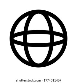 sphere icon or logo isolated sign symbol vector illustration - high quality black style vector icons
