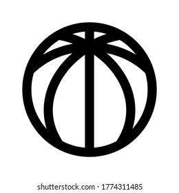 sphere icon or logo isolated sign symbol vector illustration - high quality black style vector icons
