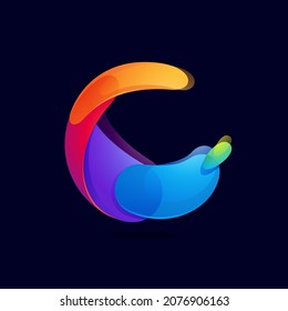 Sphere icon. Vibrant and colorful splashes logo. Multicolor style circle emblem. Vector template for your identity, creative t-shirts, advertising campaign.