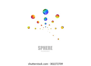 Sphere Logo icon easy editable