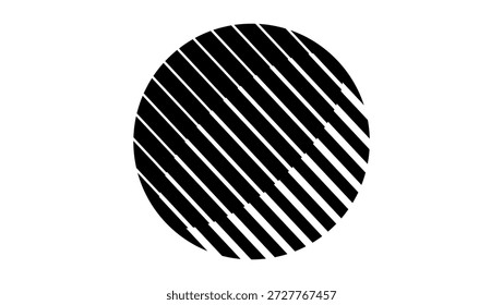 sphere logotype ,black isolated silhouette