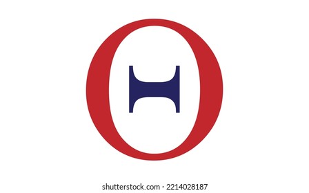 Sphere OI Logo, Creative And Minimalist Negative Space Sphere Letter OI Logo Template, Simple Flat Design.