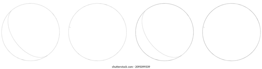 Sphere, orb, ball with wireframe, grid, mesh surface