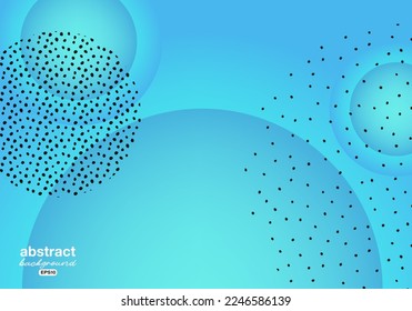 sphere with particle dots and oriental wave pattern modern art theme background for advertisement banner,brochure,website landingpage, notebook cover vector eps.