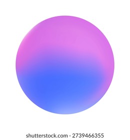 Sphere pink pearl shine 3D model icon. Geometric round figure glossy surface vector render illustration isolated. Volumetric ball shape, plastic toy block. Realistic game metaverse concept