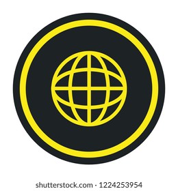 sphere planet browser icon