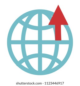 sphere planet isolated icon