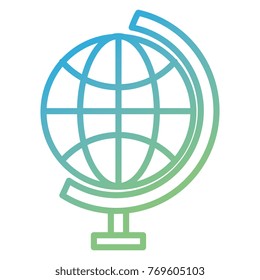 sphere planet isolated icon