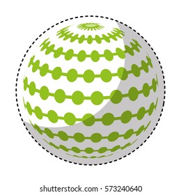 sphere planet isolated icon vector illustration design