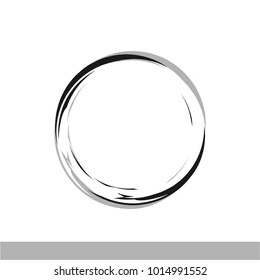 sphere and round icon logo