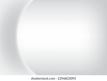 sphere shape white pearl luxury theme background for advertisement product banner and label website template landingpage vector eps.