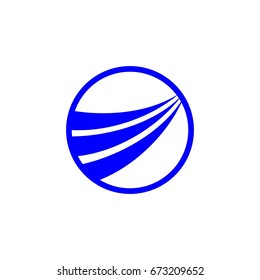 Sphere and Stripe Logo