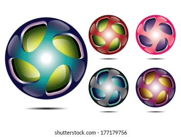  sphere vector