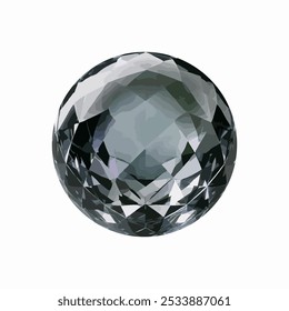 Un diseño de gemas esféricas con brillo transparente, que exuda una sensación de lujo.