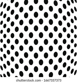 Spherical, globe circular distort effect pattern. Curved bulge, protrude warp effect. Convex globular, extrusion, bump deformation 