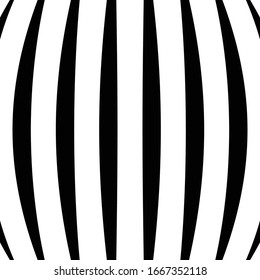 Spherical, globe circular distort effect pattern. Curved bulge, protrude warp effect. Convex globular, extrusion, bump deformation 