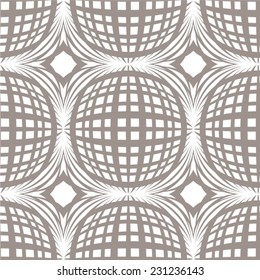 Spherical linear grid in the pattern