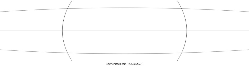Spherical, sphere orb distort effect 
long, oblong irregular rectangular wire-frame, grid, mesh, lattice and trellis lines matrix