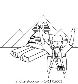The Sphinx of Giza design