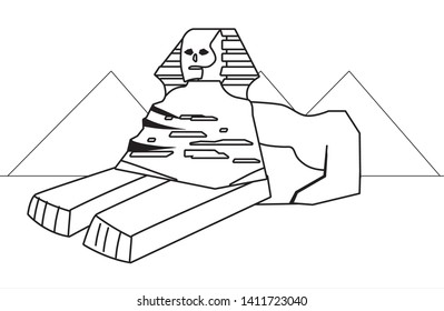 The Sphinx of Giza design