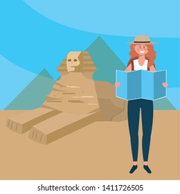 The Sphinx of Giza design