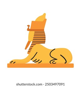 Sphinx icon clipart avatar logtotype isolated vector illustration