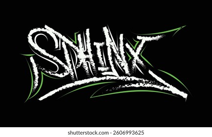 SPHINX lettered custom style design