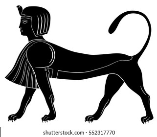 Sphinx - mythical creature of ancient Egypt