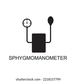sphygmomanometer icon , medical icon vector