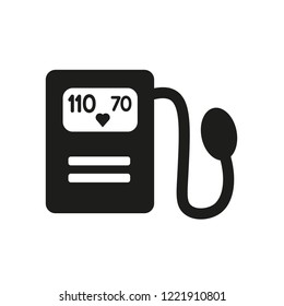 Sphygmomanometer icon. Trendy Sphygmomanometer logo concept on white background from Health and Medical collection. Suitable for use on web apps, mobile apps and print media.