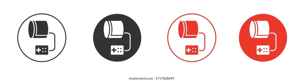 Sphygmomanometer icon. web vector design