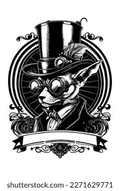 Sphynx Cat Logo is a bold and distinctive option for businesses or organizations looking to create a memorable brand identity
