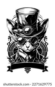 El logotipo Sphynx Cat es una opción audaz y distintiva para empresas u organizaciones que buscan crear una identidad de marca memorable