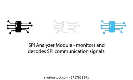 Spi analyzer module: monitoring and decoding communication signals