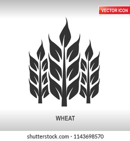 spica black vector icon on white background