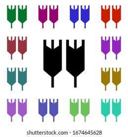 Spica, ecology multi color style icon. Simple glyph, flat vector of ecology icons for ui and ux, website or mobile application