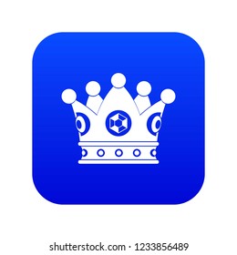  Spica icon digital blue for any design isolated on white vector illustration