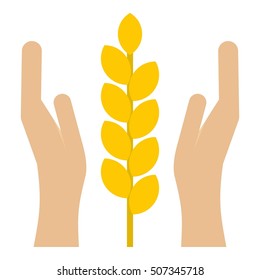 Spica icon. Flat illustration of spica vector icon for web